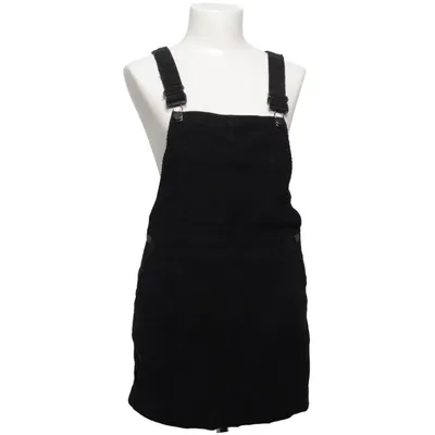 Dungaree dress (Black) from Brave Soul Cotton, Lyocell, Polyester, Viscose