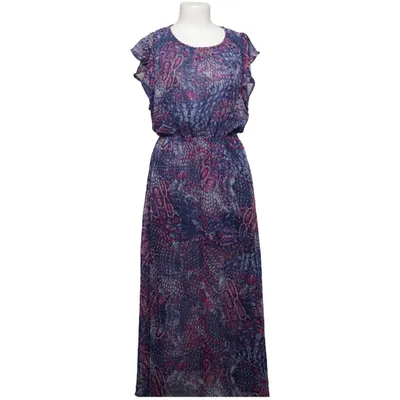 Robe longue (Bleu, Violet, Multicolore) de Jean Pascale Polyester