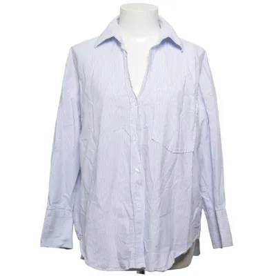 Chemise (Bleu, Blanc) de Zara Coton