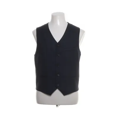 Kostuumgilet (Blauw) van L'Impeccable Marcel Elastaan, Viscose, Gerecycled polyester