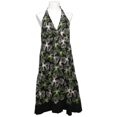 Halterneck dress (Black, Green, White) from Reflex Cotton
