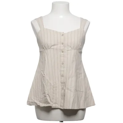 Topp (Beige) från GU Bomull, Återvunnen polyester, Viskos