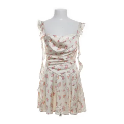 Jurk (Beige, Meerkleurig) van Boohoo Elastaan, Polyester