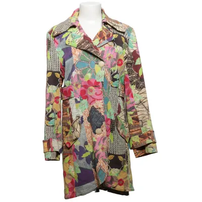 Coat (Multicolored) from Daite Go Out Polyester