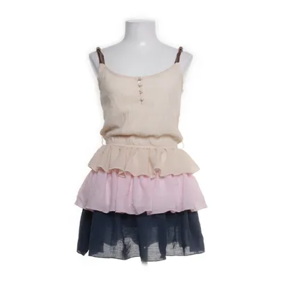Jurk (Roze, Beige, Blauw) van Forever Polyester, Katoen