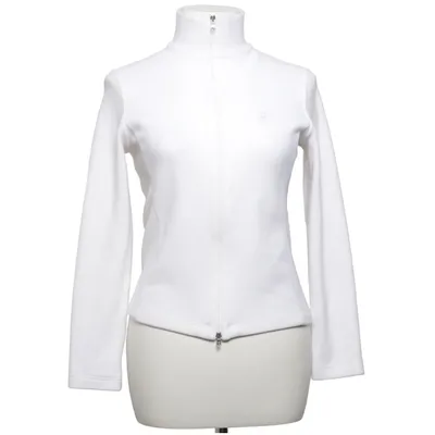 Fleece jacket (White) from Conte of Florence Elastane, Polyester