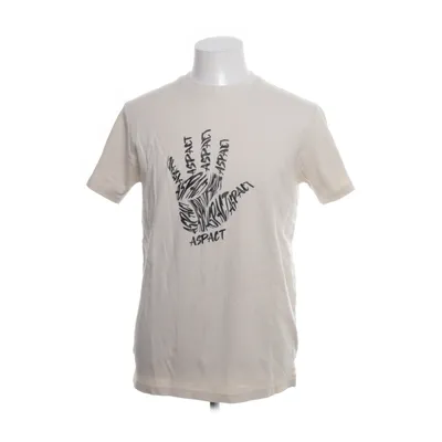 T-shirt (Beige, Zwart) van Aspact Katoen