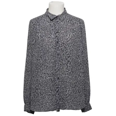 Bluse (Blå, Hvid) fra Morris & Co x H&M Polyester