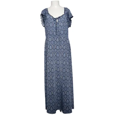 Jurk (Blauw, Wit) van Happy Holly Elastaan, Polyester
