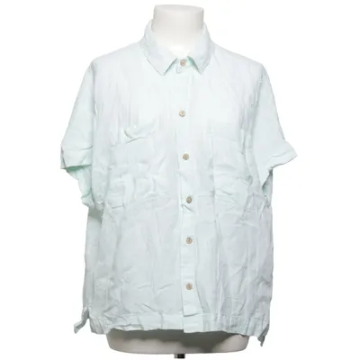 Korte mouwen shirt (Groen) van Lola River Linnen, Lyocell