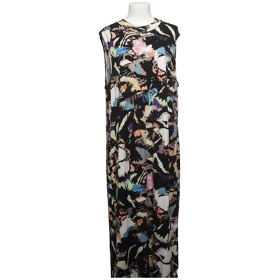 Maxikjole (Sort, Flerfarvet) fra Angel of Style Elastan, Viscose
