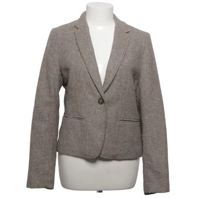 Kavaj (Brun) från L.O.G.G by H&M Akryl, Polyester, Ull