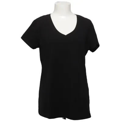 T-shirt (Schwarz) von Basic You Elasthan, Bio-Baumwolle