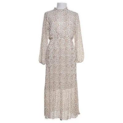 Dress (White, Brown) from Senes