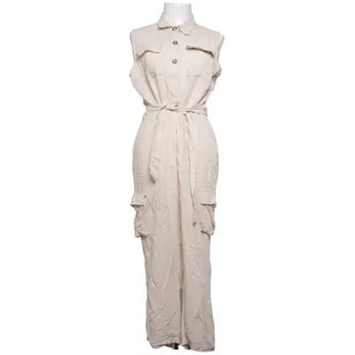 Jumpsuit (Beige) from Lara Cotton, Viscose