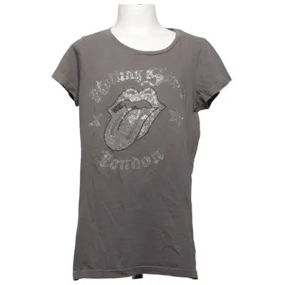 T-shirt (Grijs) van H&M Young Katoen