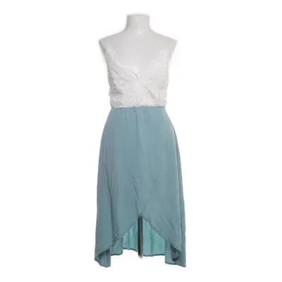 Jurk (Turquoise, Wit) van Review Polyester