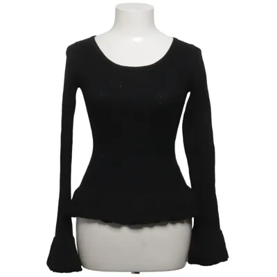 Sweater (Black) from Axara Viscose, Wool