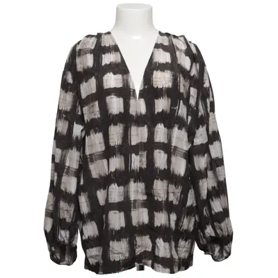 Bluse (Sort, Flerfarvet, Hvid) fra COS Bomuld, Silke