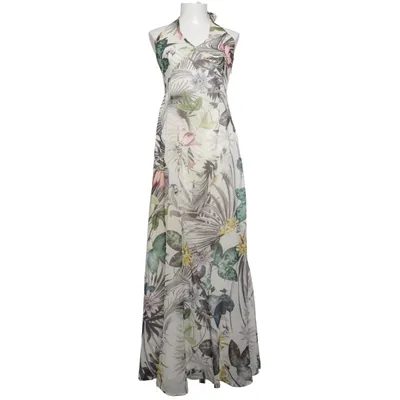 Maxi dress (White, Multicolored) from Steps Polyester