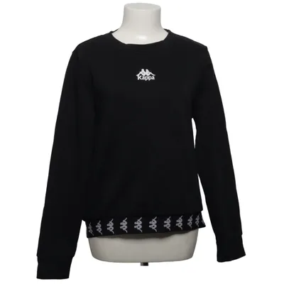 Sweatshirt (Black) from Kappa Cotton, Polyester