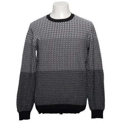 Pull-over (Noir, Blanc) de Emporio Armani Coton