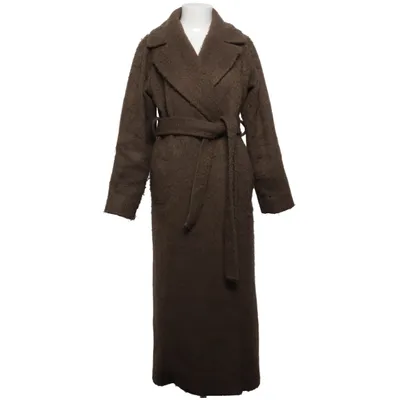 Frakke (Brun) fra Weekday Akryl, Polyester, Uld