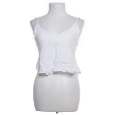 Crop top (White) from Brandy Melville Cotton, Viscose