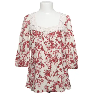 Blus (Vit, Röd) från Womens Collection by KappAhl Bomull, Modal
