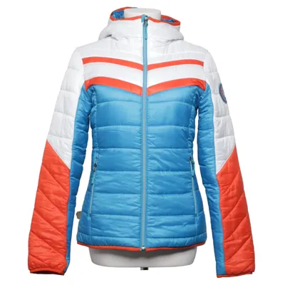Winterjas (Blauw, Oranje, Wit) van Spyder Polyamide, Gerecycled polyester
