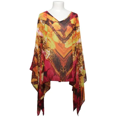 Poncho (Flerfärgad) från Ashley Stewart Polyester