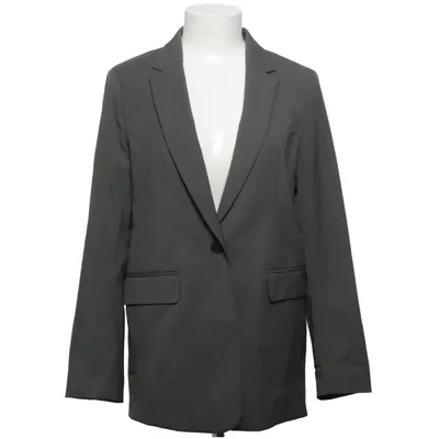 Kavaj (Grön) från H&M Modern Classic Polyester, Viskos, Elastan