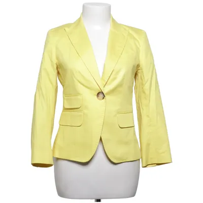 Blazer (Geel) van Pinko Katoen, Elastaan