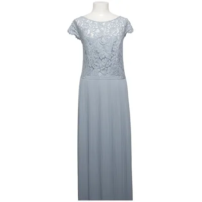 Evening gown (Blue) from H&M+ Polyester, Viscose, Cotton, Polyamide
