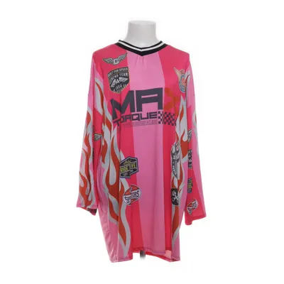 Langærmet t-shirt (Pink, Flerfarvet) fra Fashion Nova Elastan, Polyester