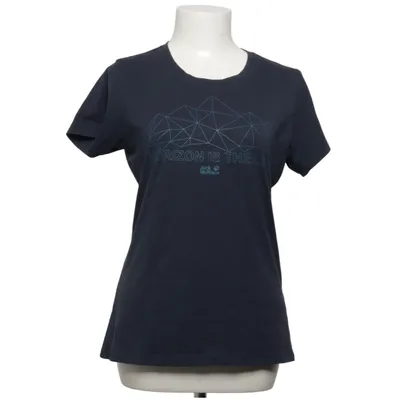 T-shirt (Gris) de Jack Wolfskin Coton biologique, Polyester