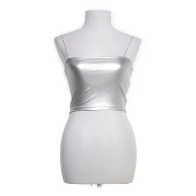 Crop top (Silver) from FB Sister Elastane, Polyester