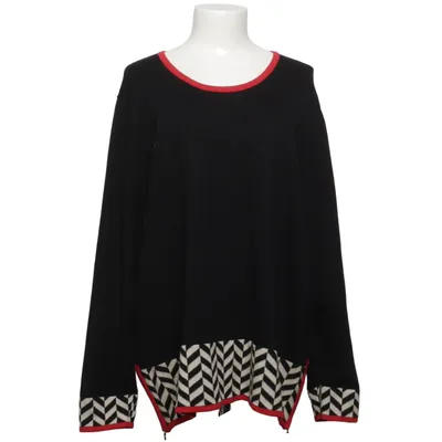 Sweater (Sort, Hvid, Rød) fra Choise Kashmir, Bomuld, Uld