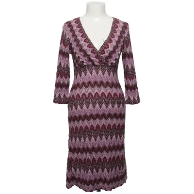 Jurk (Roze, Lila, Bruin) van Comma Acryl, Katoen, Polyamide