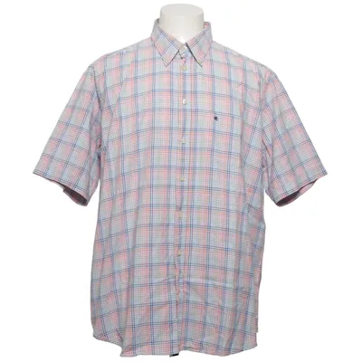 Chemise à manches courtes (Blanc, Multicolore) de American English by Park Lane Coton