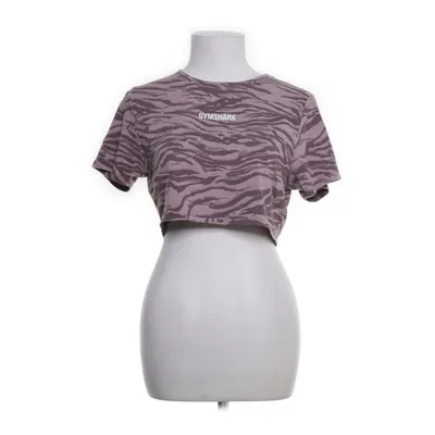 Crop top (Lilla) fra Gymshark Bomuld, Elastan