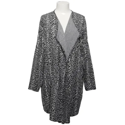 Cardigan (Grå, Sort, Hvid) fra Plus Size Elastan, Polyester, Viscose
