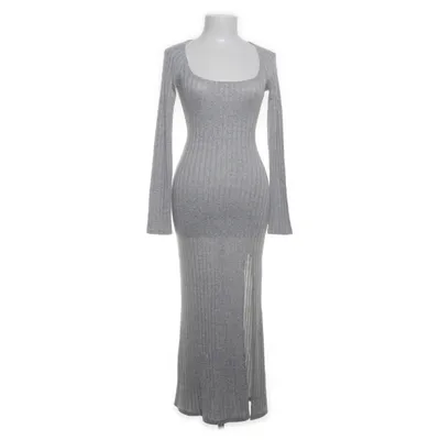Maxikjole (Grå) fra Reformation Elastan, Polyester, Viscose