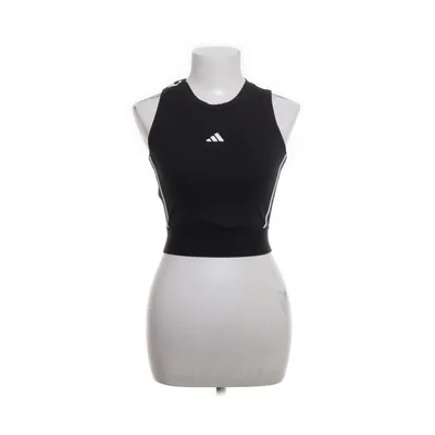 Sports top (Black, White) from Adidas Elastane, Recycled polyester