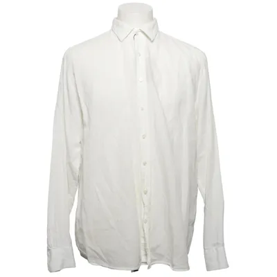 Shirt (Wit) van The Shirt Factory Katoen, Linnen
