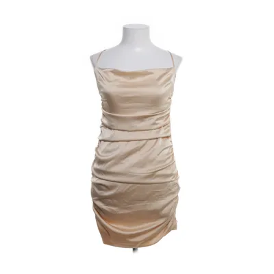 Jurk (Beige) van Oh Polly Elastaan, Polyester
