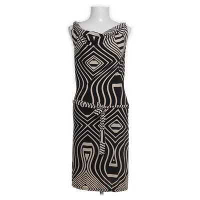 Jurk (Beige, Zwart) van Promod Elastaan, Polyester