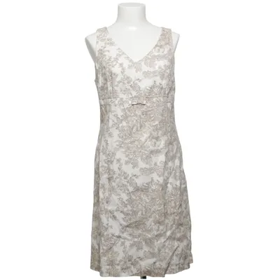 Robe (Beige, Blanc) de Newhouse Lin