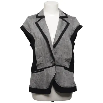 Vest (Sort, Hvid) fra Godske Bambus, Polyester