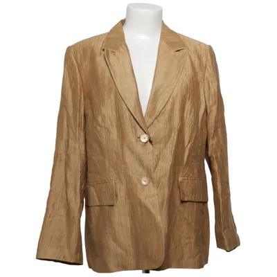 Blazer (Beige) from Vittoria Verani Linen, Polyamide